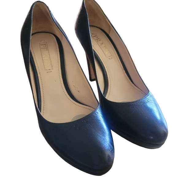 Prada Leather Heels - Picture 1 of 10